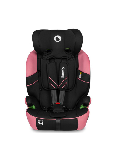 BN-LO-LEVI_ONE_I-SIZE_PINK_ROSE,Lionelo - Scaun auto, Levi One i-Size, Universal, Instalare FWF, Cu tetiera reglabila in 10 pozi