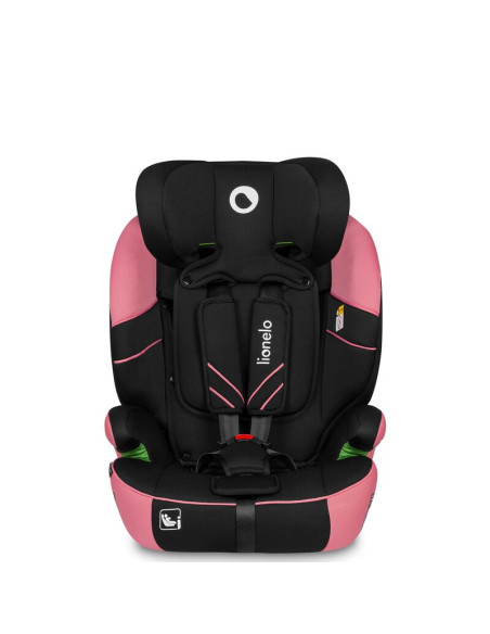 BN-LO-LEVI_ONE_I-SIZE_PINK_ROSE,Lionelo - Scaun auto, Levi One i-Size, Universal, Instalare FWF, Cu tetiera reglabila in 10 pozi