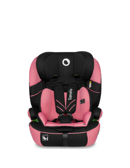 BN-LO-LEVI_ONE_I-SIZE_PINK_ROSE,Lionelo - Scaun auto, Levi One i-Size, Universal, Instalare FWF, Cu tetiera reglabila in 10 pozi