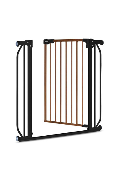 BN-LO-TRUUS_SLIM_BLACK_CARBON_NATURAL,Lionelo - Poarta de siguranta prin presiune Truus Slim, 105 cm, Conform cu standardul euro