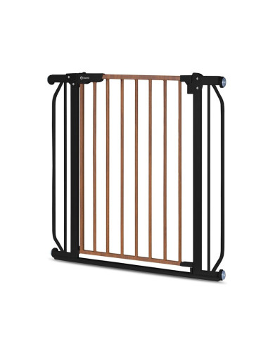 BN-LO-TRUUS_SLIM_BLACK_CARBON_NATURAL,Lionelo - Poarta de siguranta prin presiune Truus Slim, 105 cm, Conform cu standardul euro