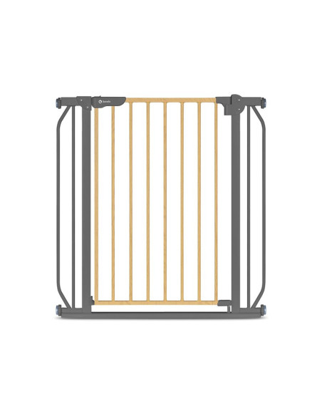 BN-LO-TRUUS_SLIM_GREY_GRAPHITE,Lionelo - Poarta de siguranta prin presiune Truus Slim, 105 cm, Conform cu standardul europeane d