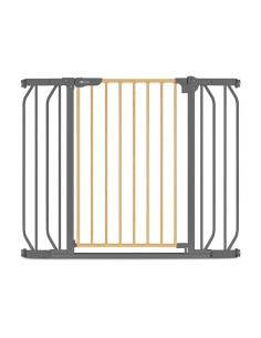 BN-LO-TRUUS_SLIM_GREY_GRAPHITE,Lionelo - Poarta de siguranta prin presiune Truus Slim, 105 cm, Conform cu standardul europeane d 2
