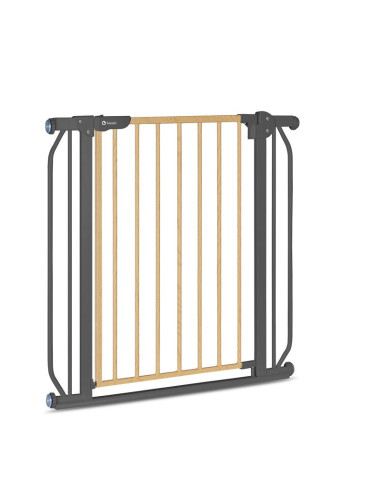 BN-LO-TRUUS_SLIM_GREY_GRAPHITE,Lionelo - Poarta de siguranta prin presiune Truus Slim, 105 cm, Conform cu standardul europeane d