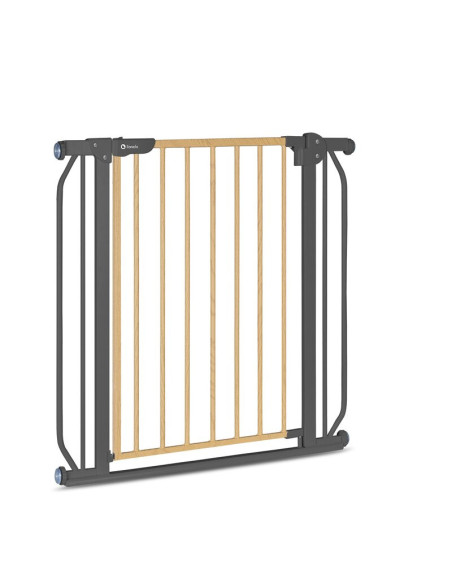 BN-LO-TRUUS_SLIM_GREY_GRAPHITE,Lionelo - Poarta de siguranta prin presiune Truus Slim, 105 cm, Conform cu standardul europeane d