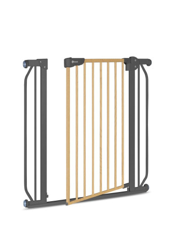 BN-LO-TRUUS_SLIM_GREY_GRAPHITE,Lionelo - Poarta de siguranta prin presiune Truus Slim, 105 cm, Conform cu standardul europeane d