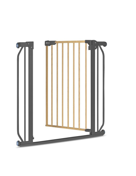 BN-LO-TRUUS_SLIM_GREY_GRAPHITE,Lionelo - Poarta de siguranta prin presiune Truus Slim, 105 cm, Conform cu standardul europeane d