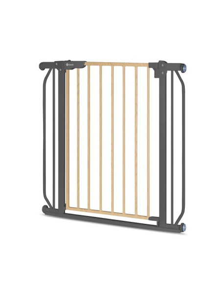 BN-LO-TRUUS_SLIM_GREY_GRAPHITE,Lionelo - Poarta de siguranta prin presiune Truus Slim, 105 cm, Conform cu standardul europeane d