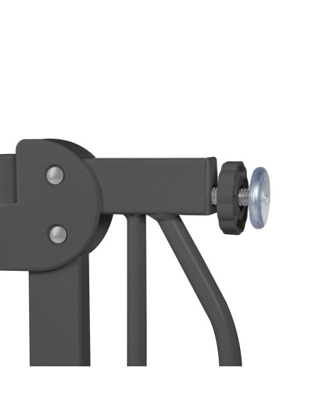 BN-LO-TRUUS_SLIM_GREY_GRAPHITE,Lionelo - Poarta de siguranta prin presiune Truus Slim, 105 cm, Conform cu standardul europeane d