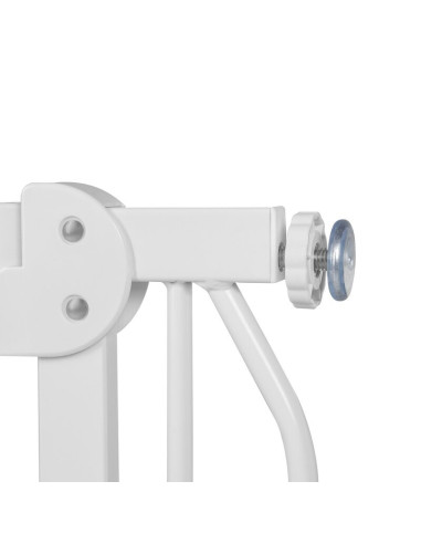 BN-LO-TRUUS_SLIM_WHITE_NATURAL,Lionelo - Poarta de siguranta prin presiune Truus Slim, 105 cm, Conform cu standardul europeane d