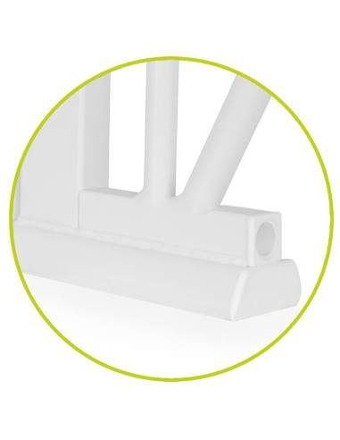 BN-LO-TRUUS_SLIM_WHITE_NATURAL,Lionelo - Poarta de siguranta prin presiune Truus Slim, 105 cm, Conform cu standardul europeane d