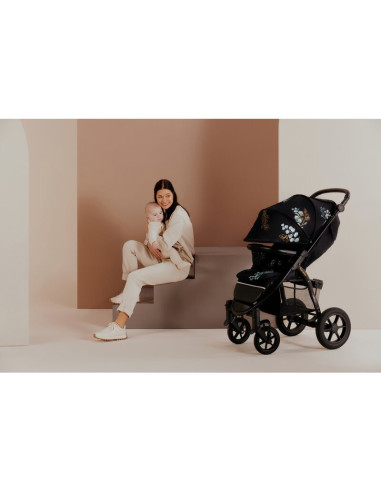 BN-LO-ANNET_TOUR_GOLDEN_MOMENTS,Lionelo - Carucior sport Annet Tour Golden Moments, Editie Limitata, 0 luni+, Capotina impermeab