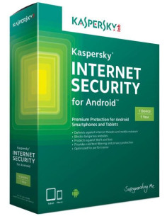 KL1091OCAFR,Kaspersky Internet Security for Android Eastern Europe Edition. 1-Mobile device 1 year Renewal License Pack, "KL1091