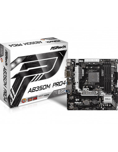 Placa de baza ASRock AB350M Pro4, Socket,AB350M PRO4