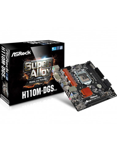Placa de baza ASRock H110M-DGS R3.0, Socket,H110M-DGS R3.0