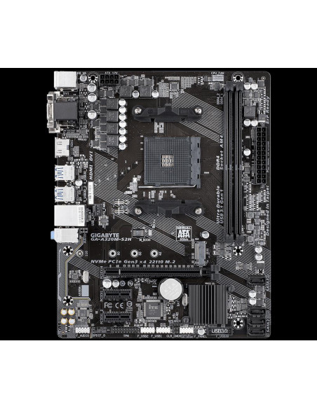Placa de baza Gigabyte, GA-A320M-S2H, Socket AM4,A320M-S2H