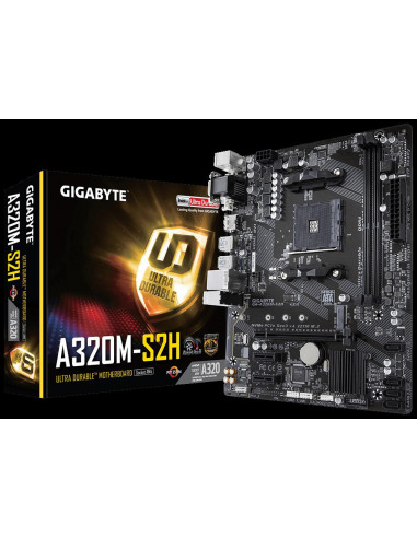 Placa de baza Gigabyte, GA-A320M-S2H, Socket AM4,A320M-S2H