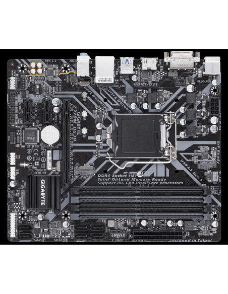Placa de baza Gigabyte Z370M DS3H v2, Socket,Z370M DS3H