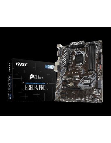 Placa de baza MSI B360-A PRO, Socket,B360-A PRO