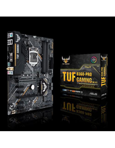 Placa de baza ASUS TUF B360-PRO GAMING (WI-FI), Socket,TUF