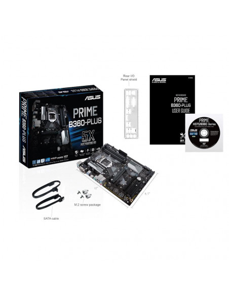 MB B360 S1151 ATX/PRIME B360-PLUS ASUS,PRIME B360-PLUS