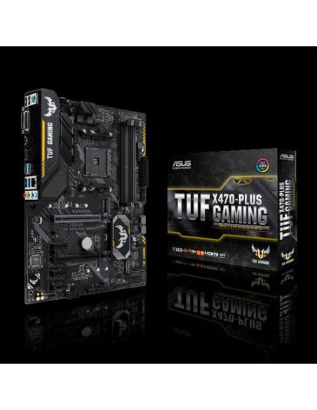 Placa de baza Asus TUF X470-PLUS GAMING, Socket AM4,TUF