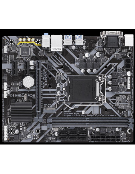 Placa de baza Gigabyte B360M-D2V, Socket,B360M D2V