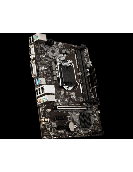 Placa de baza MSI H310M PRO-VD, Socket 1151,H310M PRO-VD