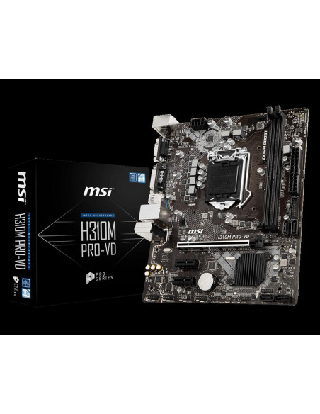Placa de baza MSI H310M PRO-VD, Socket 1151,H310M PRO-VD