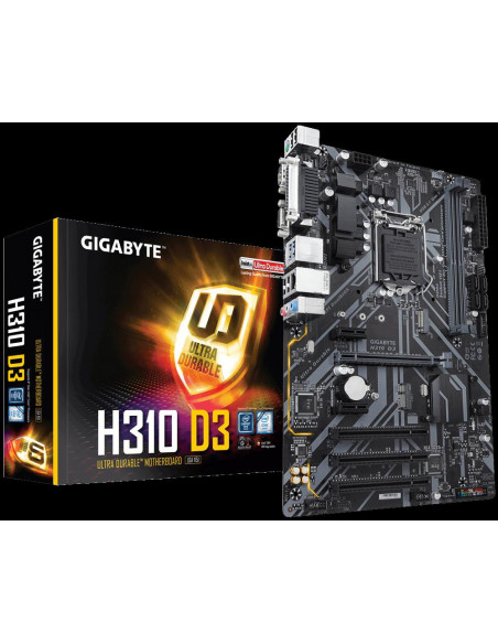 Placa de baza Gigabyte H310 D3, Socket 1151,H310 D3