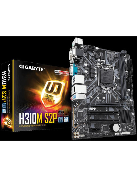 Placa de baza GIGABYTE H310M S2P 2.0, Socket 1151,H310M S2P