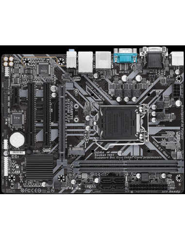 Placa de baza GIGABYTE H310M S2P 2.0, Socket 1151,H310M S2P