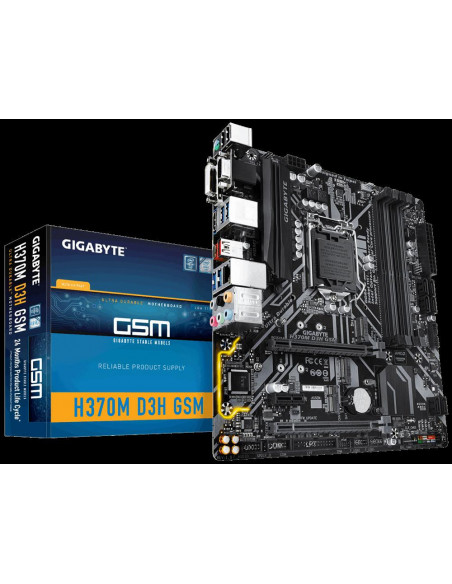 Placa de baza Gigabyte H370M D3H GSM, Socket,H370M D3H GSM