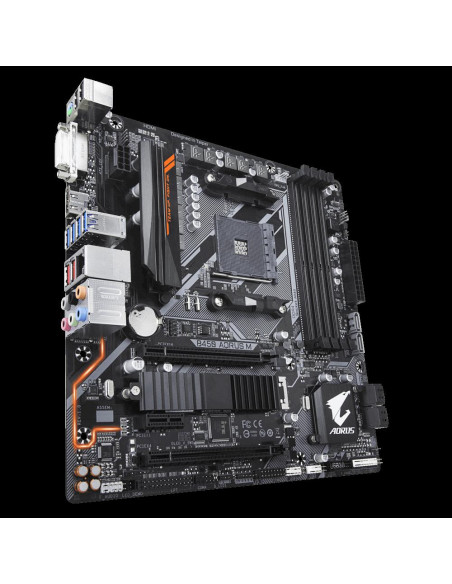 Placa de baza Gigabyte B450 AORUS M, Socket AM4,B450 AORUS M