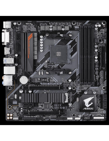 Placa de baza Gigabyte B450M DS3H, Socket AM4,B450M DS3H