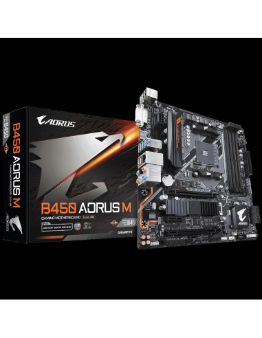 Placa de baza Gigabyte B450M DS3H, Socket AM4,B450M DS3H