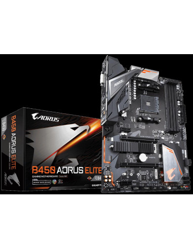 Placa de baza Gigabyte AORUS B450 ELITE, socket AM4,B450 AORUS