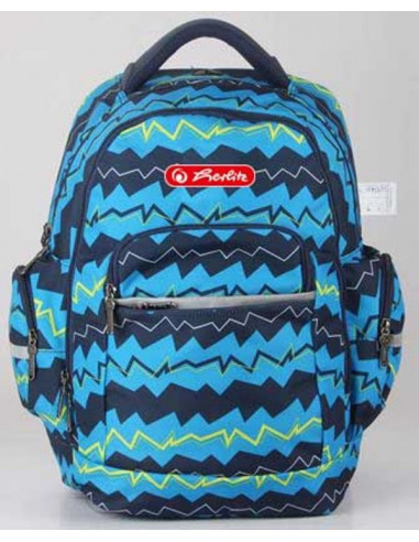 9478890,Rucsac Herlitz Boxer Cu Doua Compartimente, Suport De Laptop Si Tableta, Motiv Crazy Heartbeat