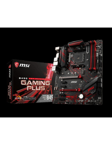 Placa de baza MSI B450 GAMING PLUS MAX, socket AM4,B450 GAMING