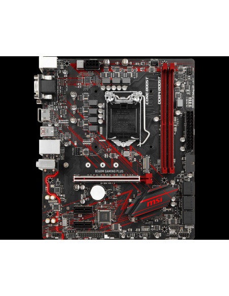 Placa de baza MSI B360M GAMING PLUS, Socket,B360M GAMING PLUS