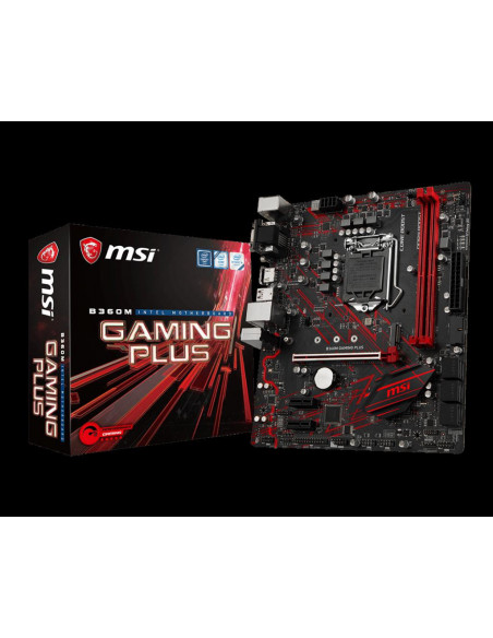 Placa de baza MSI B360M GAMING PLUS, Socket,B360M GAMING PLUS