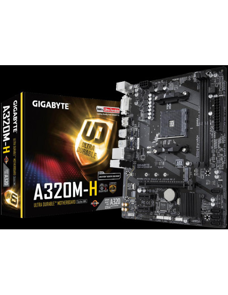 Placa de baza Gigabyte GA-A320M-H, Socket AM4,A320M-H