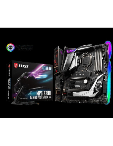 Placa de baza MSI MPG Z390 GAMING PRO CARBON AC, Socket: