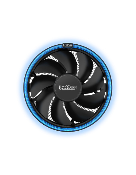 E126M B,COOLER PCCOOLER, skt. universal, racire cu aer, vent. 120 mm x 1, 1800 rpm, blue LED "E126M B"