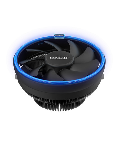 E126M B,COOLER PCCOOLER, skt. universal, racire cu aer, vent. 120 mm x 1, 1800 rpm, blue LED "E126M B"