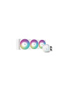 R-LE720-WHAMMN-G-1,Cooler Deepcool "LE720 WH", compatibil skt. Intel si AMD, racire cu lichid, ventilator 120 mm x 3, 2250 rpm,