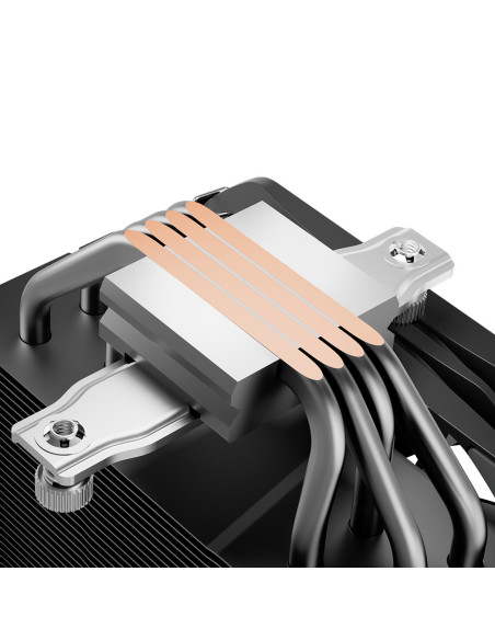 K4 BK,COOLER PCCOOLER, skt. universal, racire cu aer, vent. 130mm, 400 - 1600 RPM, "K4 BK"