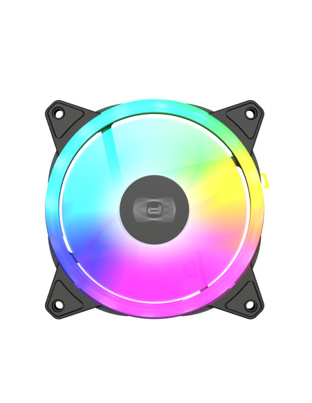 F3 T120ARGB BK,VENTILATOR PCCOOLER, 120mm, 500 - 1800 RPM, LED ARGB, conector 4 pin, "F3 T120ARGB BK"