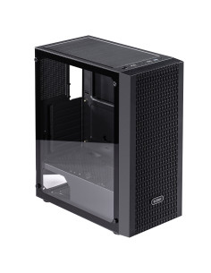 MA100 MESH,CARCASA PCCOOLER, Middle Tower, ATX, fara sursa, sticla securizata, 3 ventilatoare incluse, iluminare ARGB, negru, US 2
