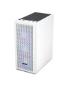 MA100 MESH W,CARCASA PCCOOLER, Middle Tower, ATX, fara sursa, sticla securizata, 3 ventilatoare incluse, iluminare ARGB, alb, US